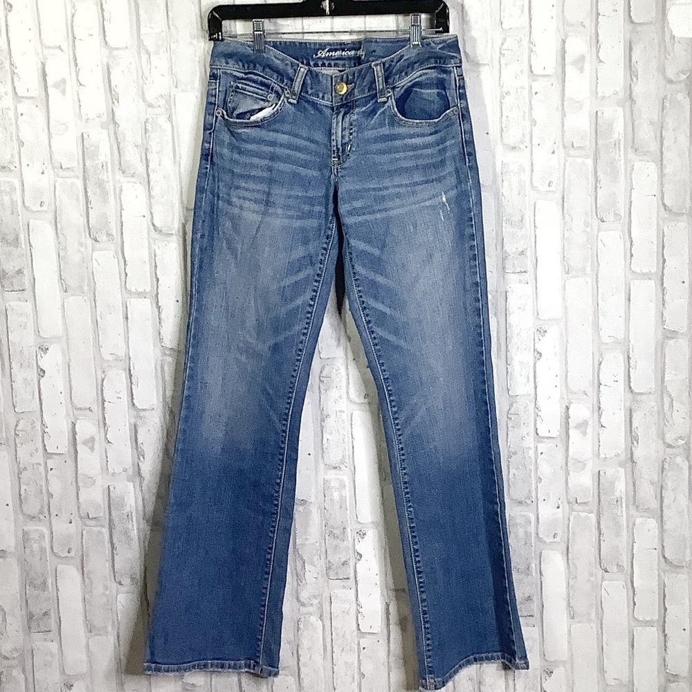 AMERICAN EAGLE Distressed Stretch Jeans